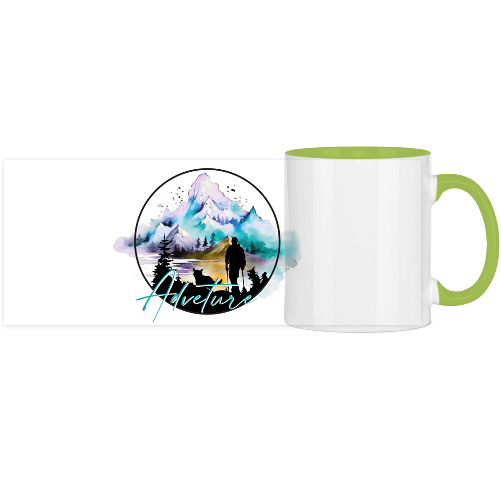 Panorama Tasse zweifarbig  Adventure 2