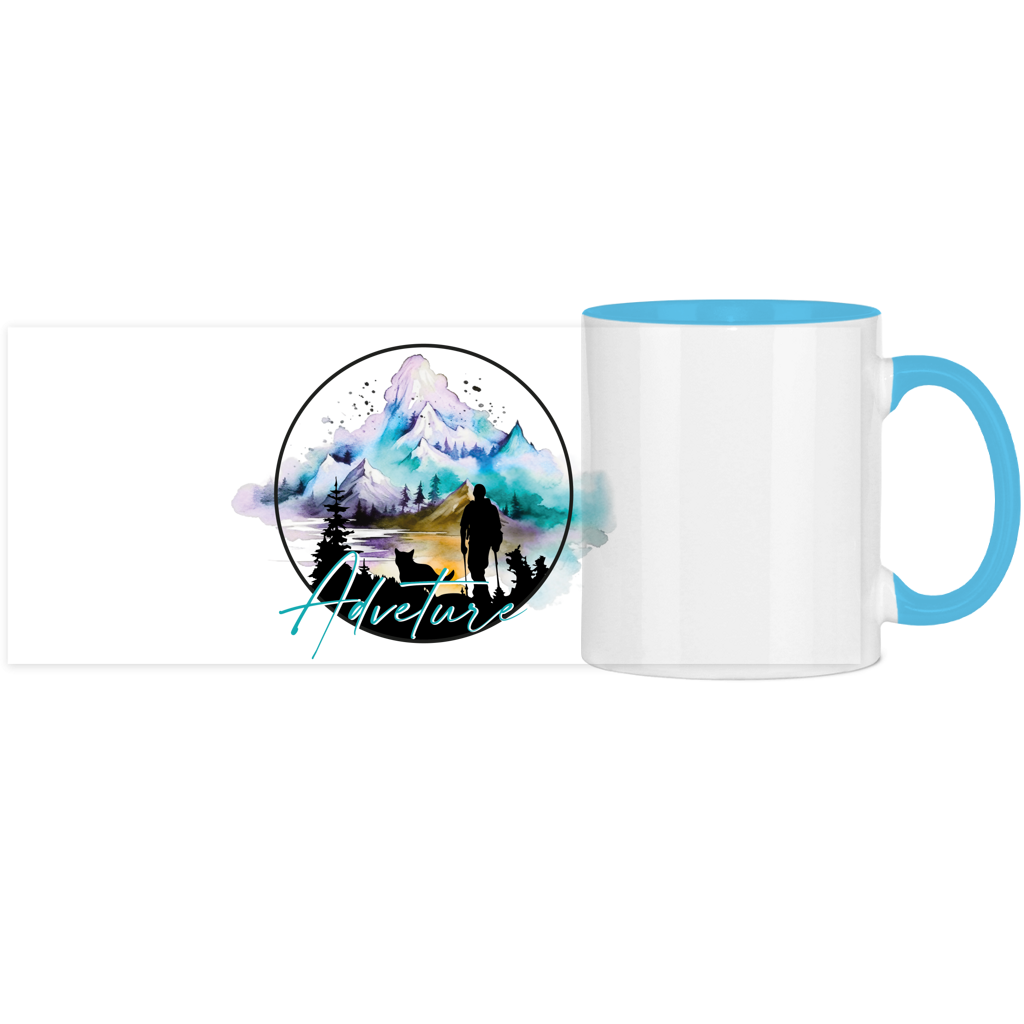 Panorama Tasse zweifarbig  Adventure 2