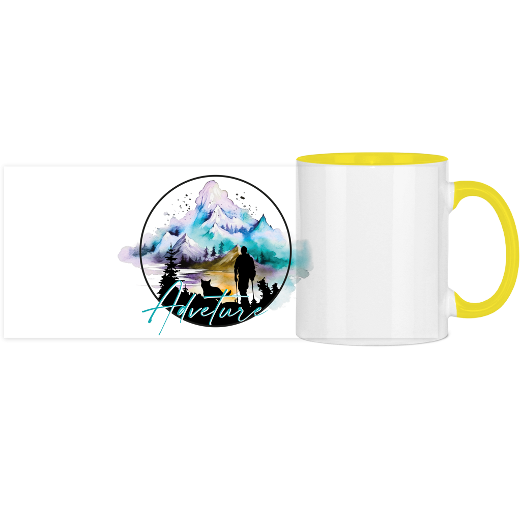 Panorama Tasse zweifarbig  Adventure 2