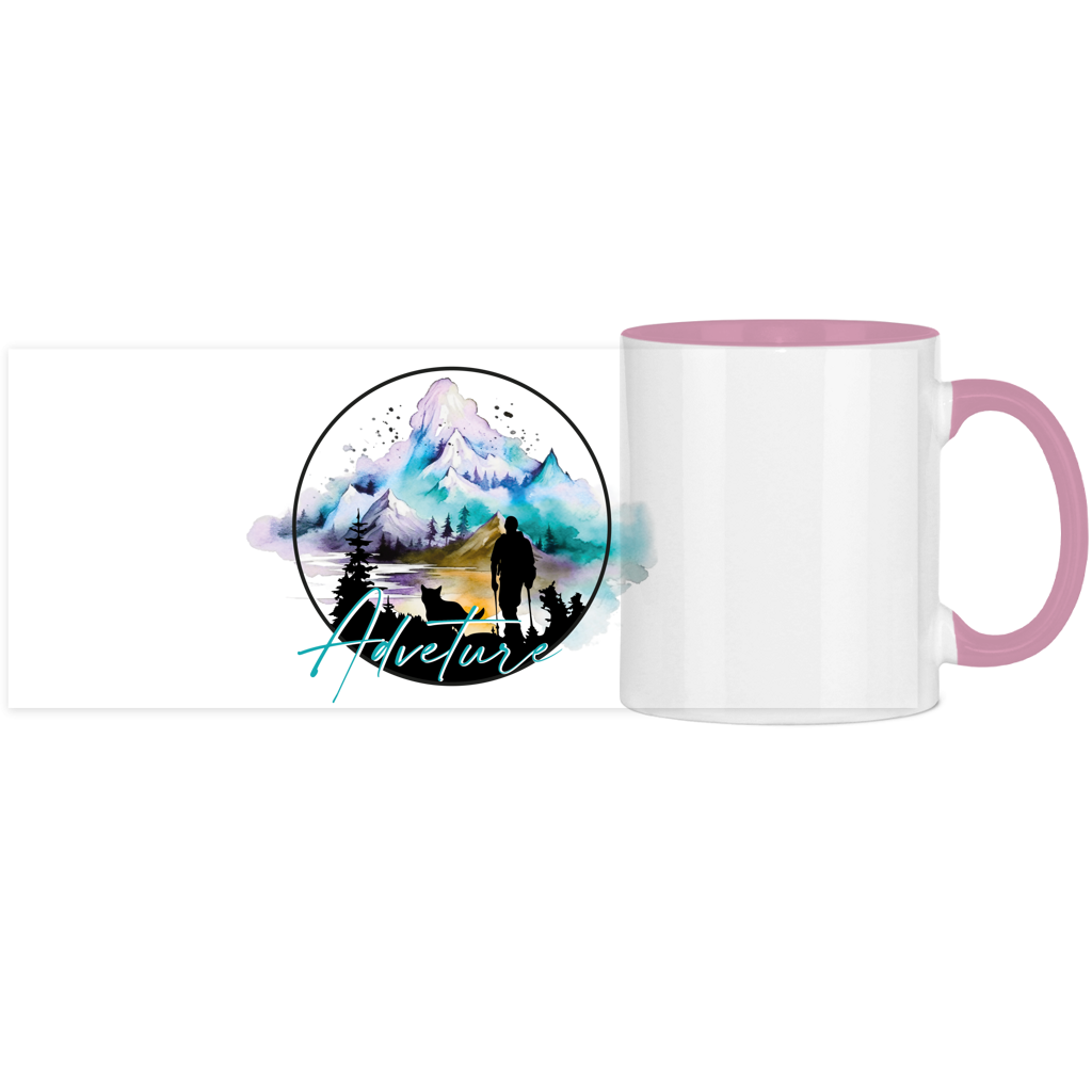 Panorama Tasse zweifarbig  Adventure 2