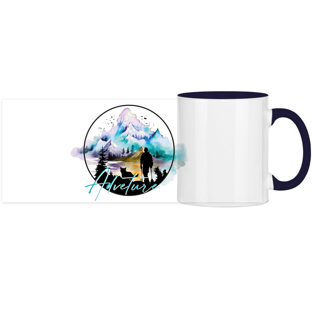 Panorama Tasse zweifarbig  Adventure 2