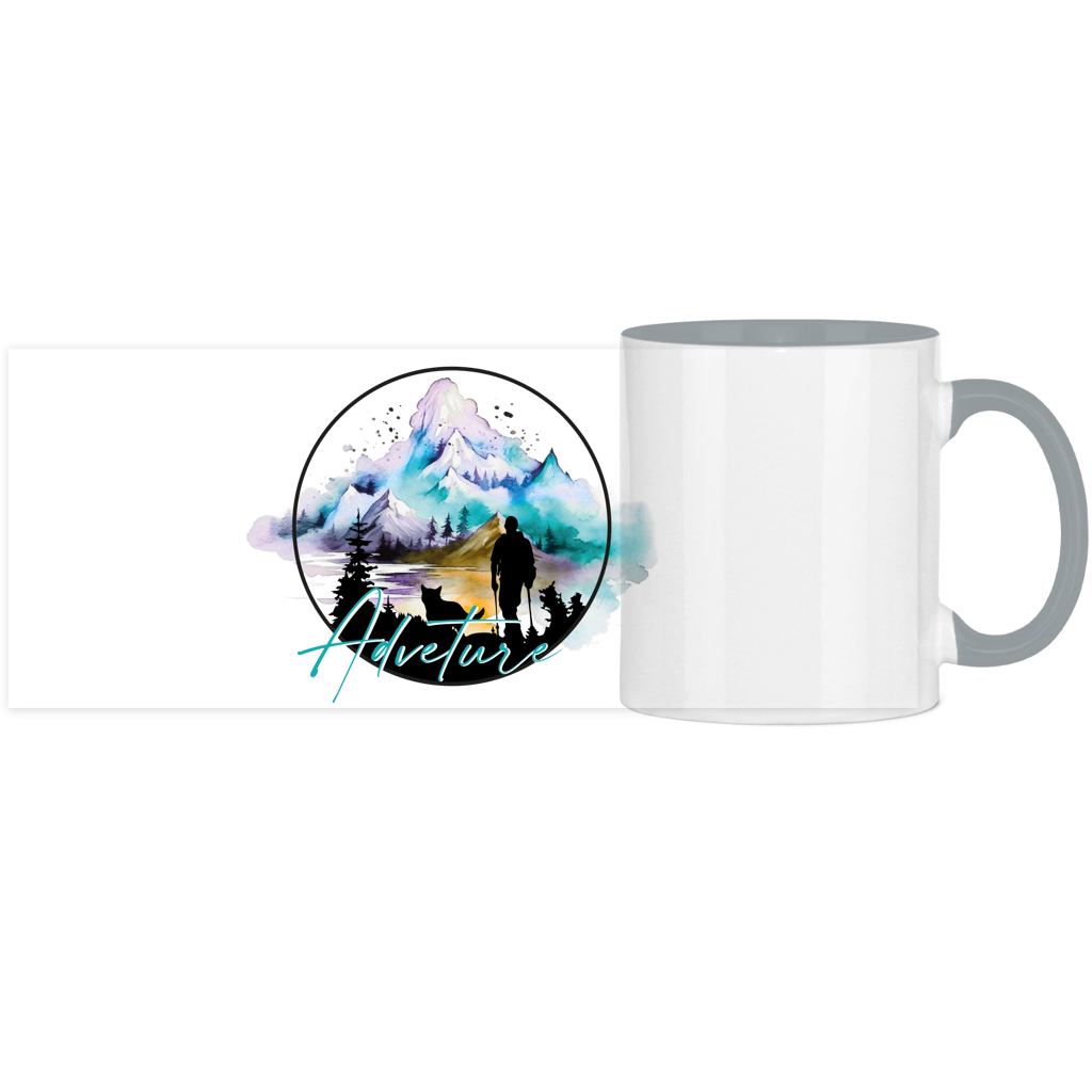 Panorama Tasse zweifarbig  Adventure 2