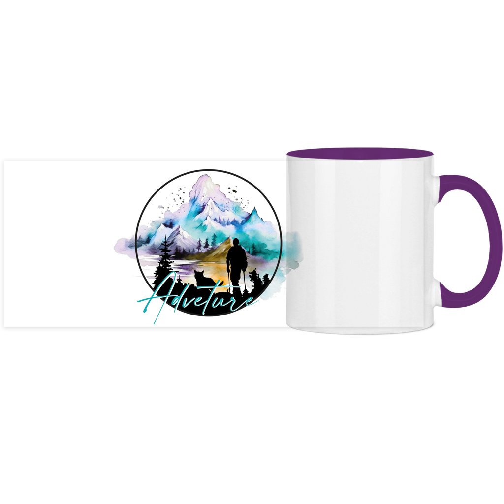 Panorama Tasse zweifarbig  Adventure 2