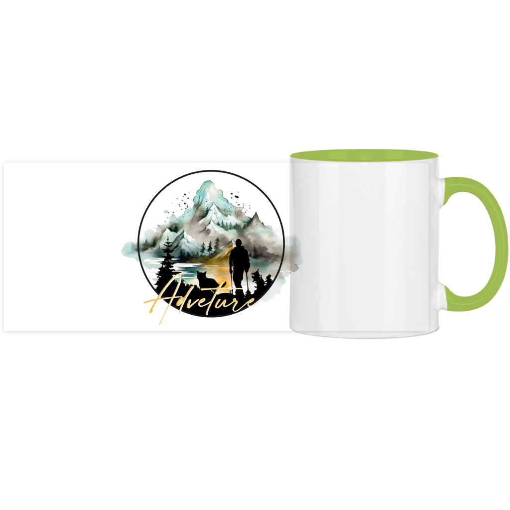 Panorama Tasse zweifarbig  Adventure 3