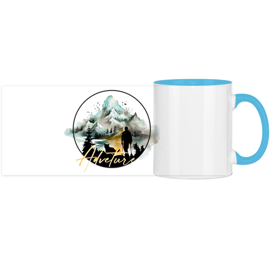 Panorama Tasse zweifarbig  Adventure 3