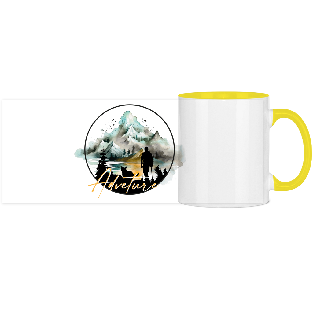 Panorama Tasse zweifarbig  Adventure 3