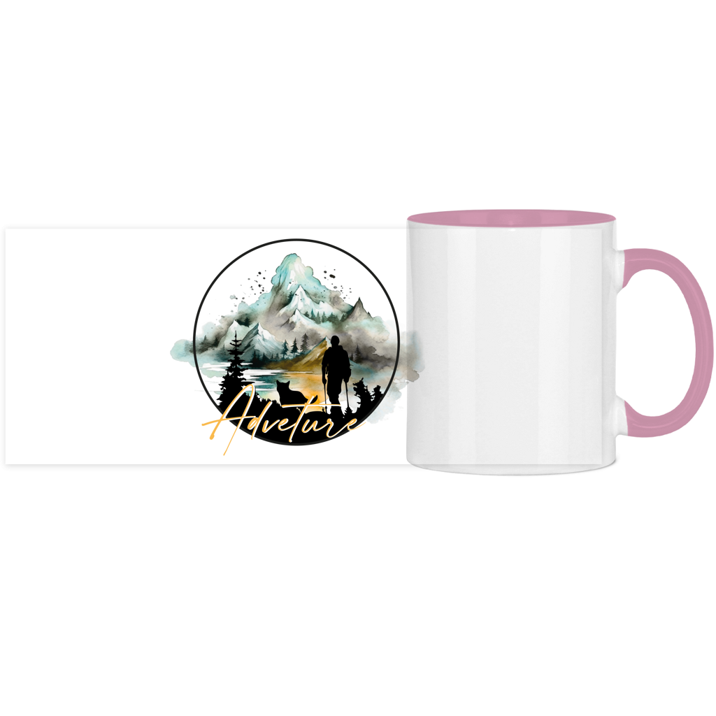 Panorama Tasse zweifarbig  Adventure 3