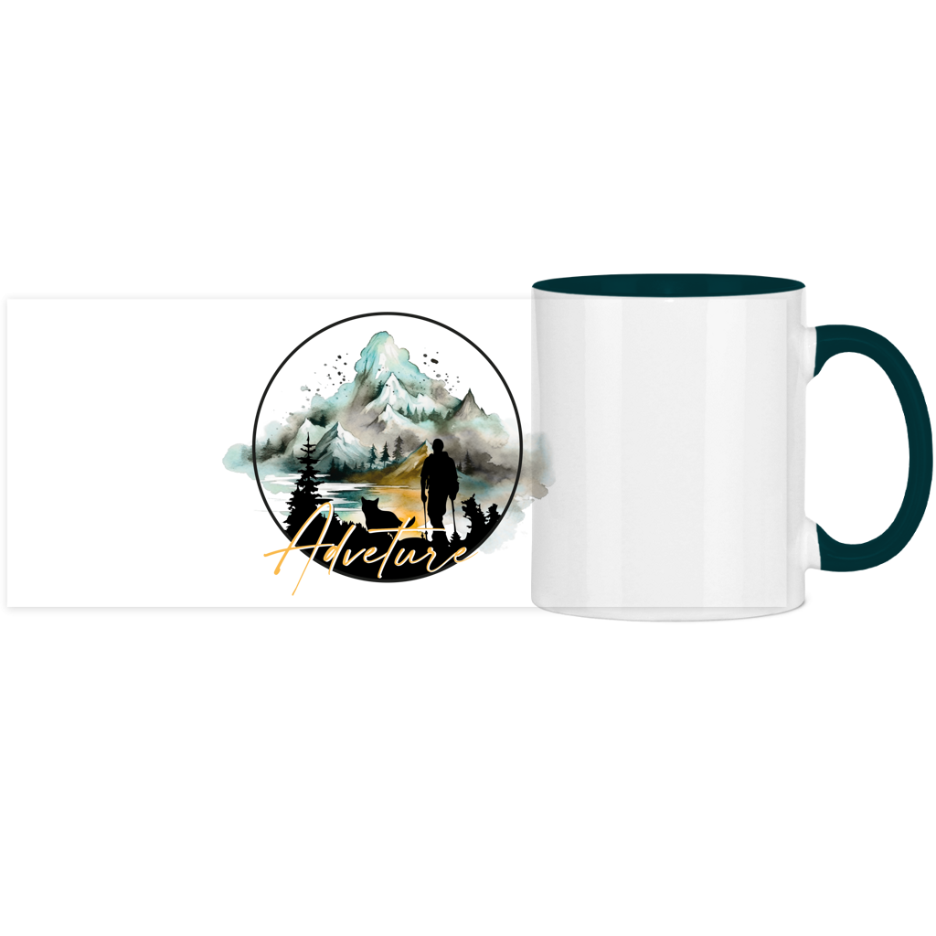 Panorama Tasse zweifarbig  Adventure 3