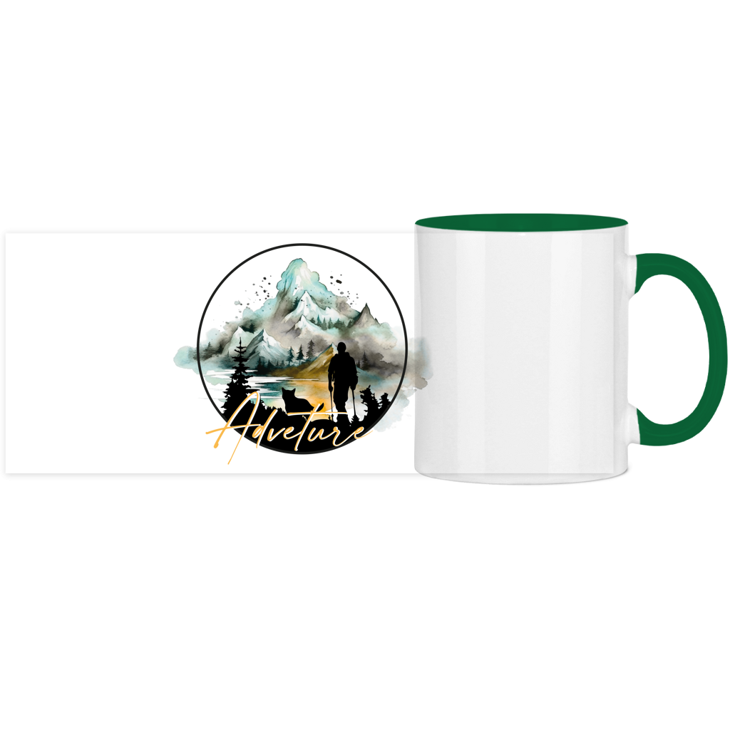 Panorama Tasse zweifarbig  Adventure 3