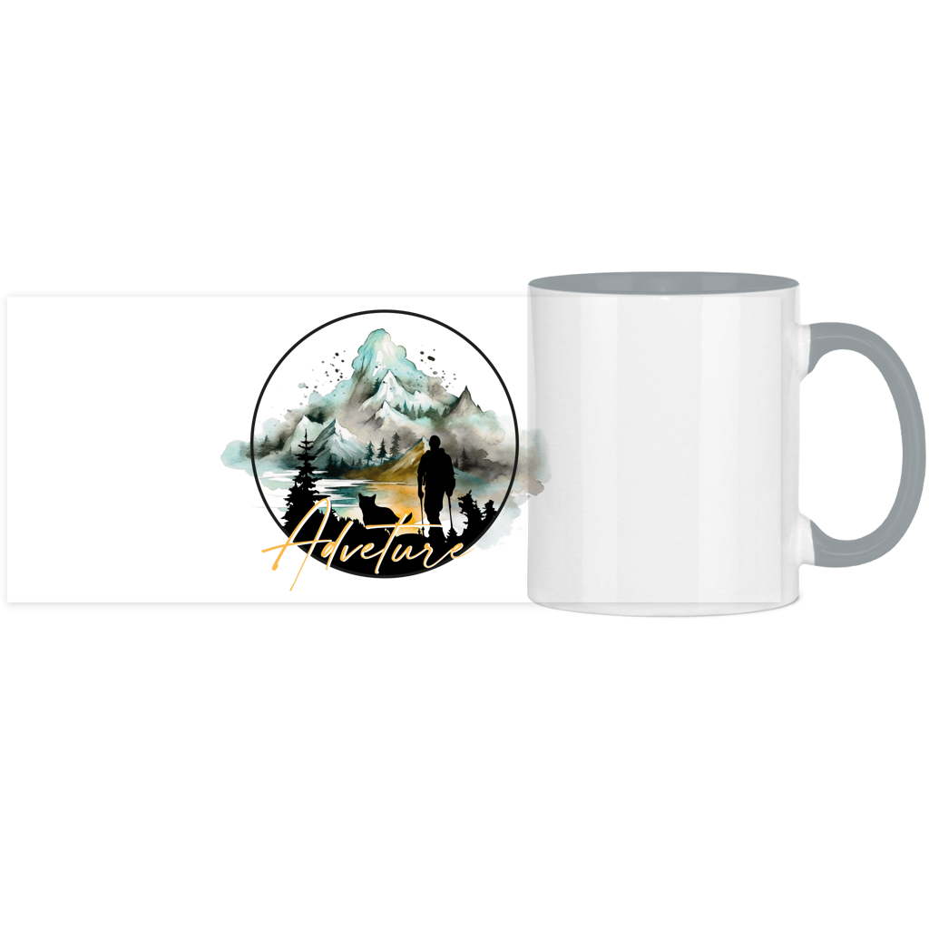 Panorama Tasse zweifarbig  Adventure 3