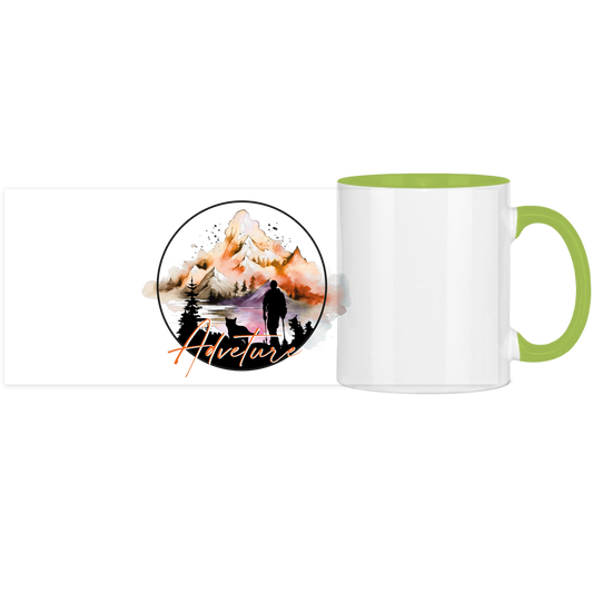 Panorama Tasse zweifarbig  Adventure 4