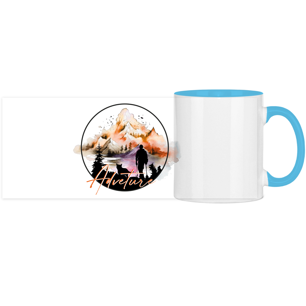 Panorama Tasse zweifarbig  Adventure 4