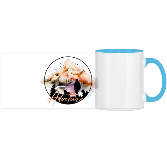 Panorama Tasse zweifarbig  Adventure 4