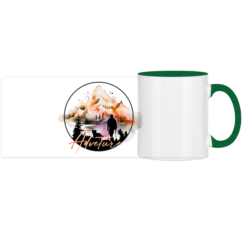 Panorama Tasse zweifarbig  Adventure 4