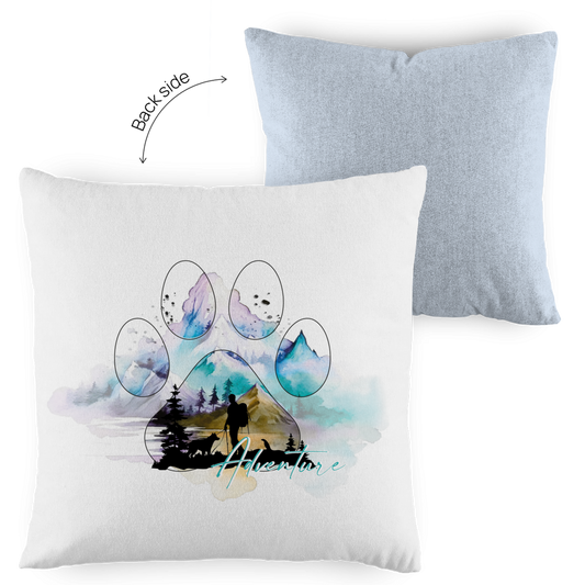 Kopfkissen zweifarbig Pfote Adventure 3