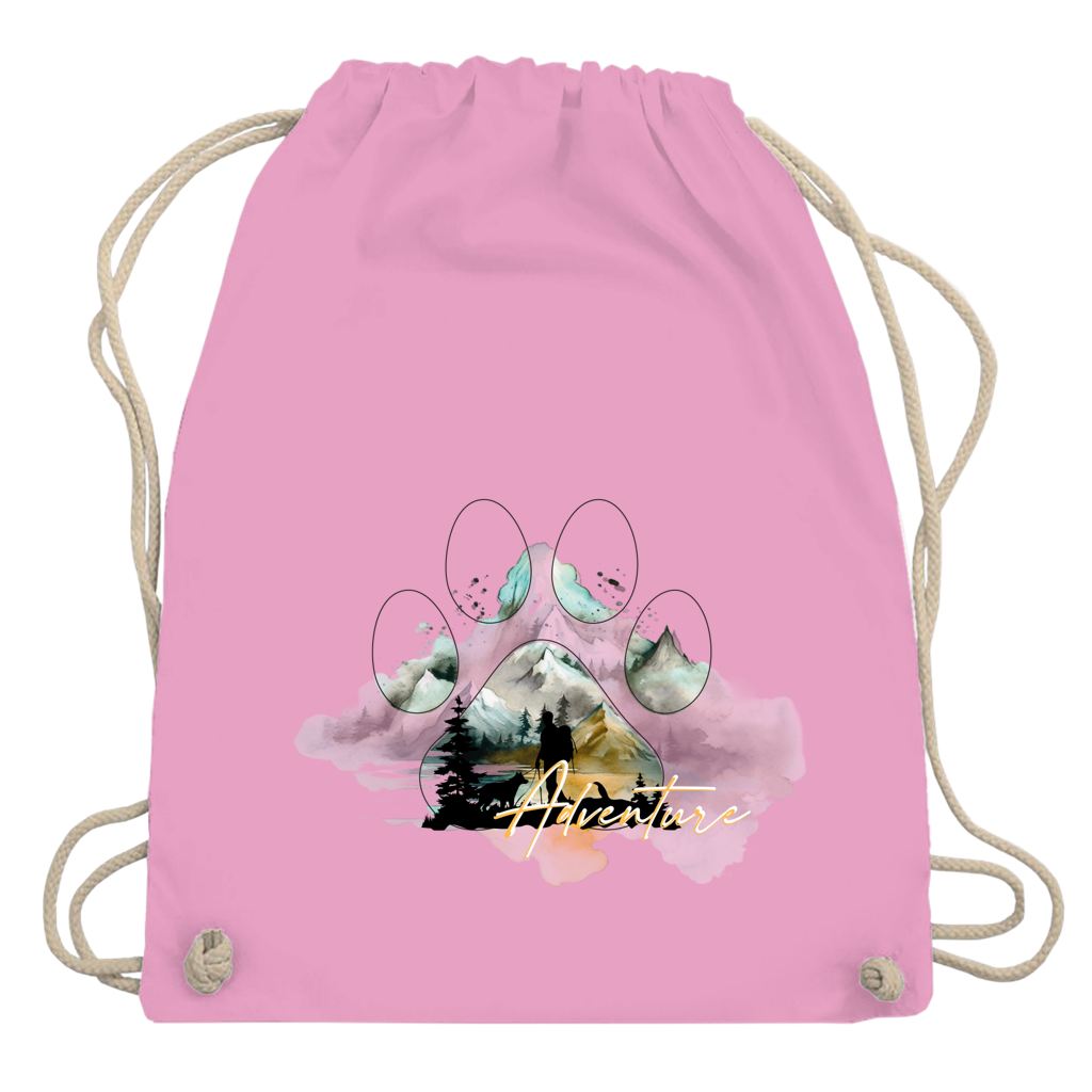 Turnbeutel Pfote Adventure 2