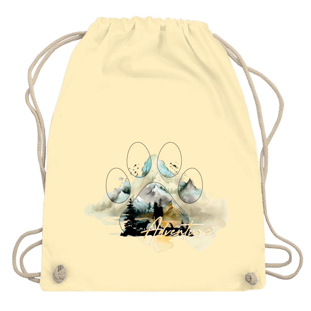Turnbeutel Pfote Adventure 2