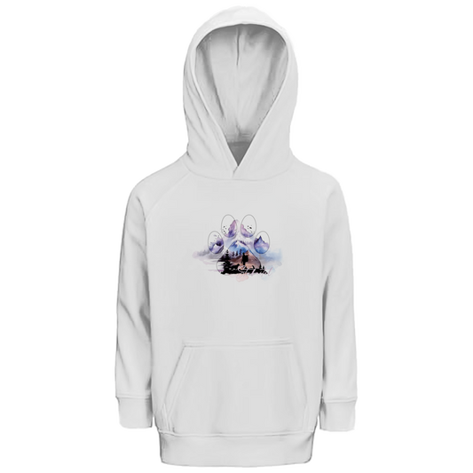 Kinder Premium Bio Hoodie Pfote Stubaital 1