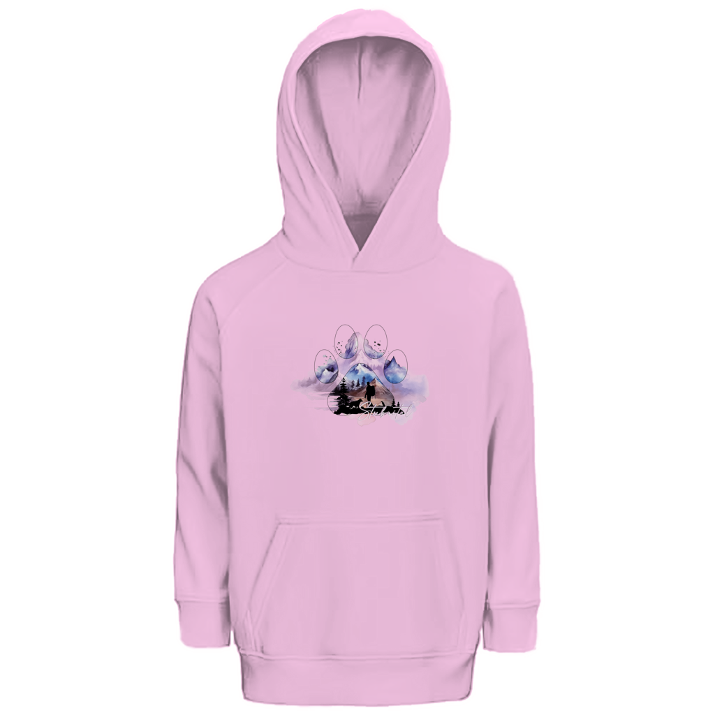 Kinder Premium Bio Hoodie Pfote Stubaital 1