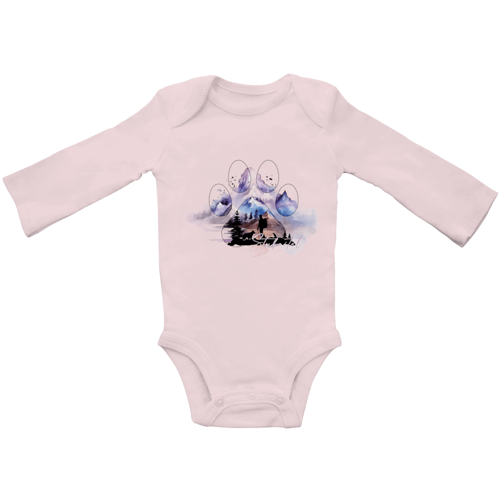 Baby Bio Bodysuite Langarm Pfote Stubaital 1