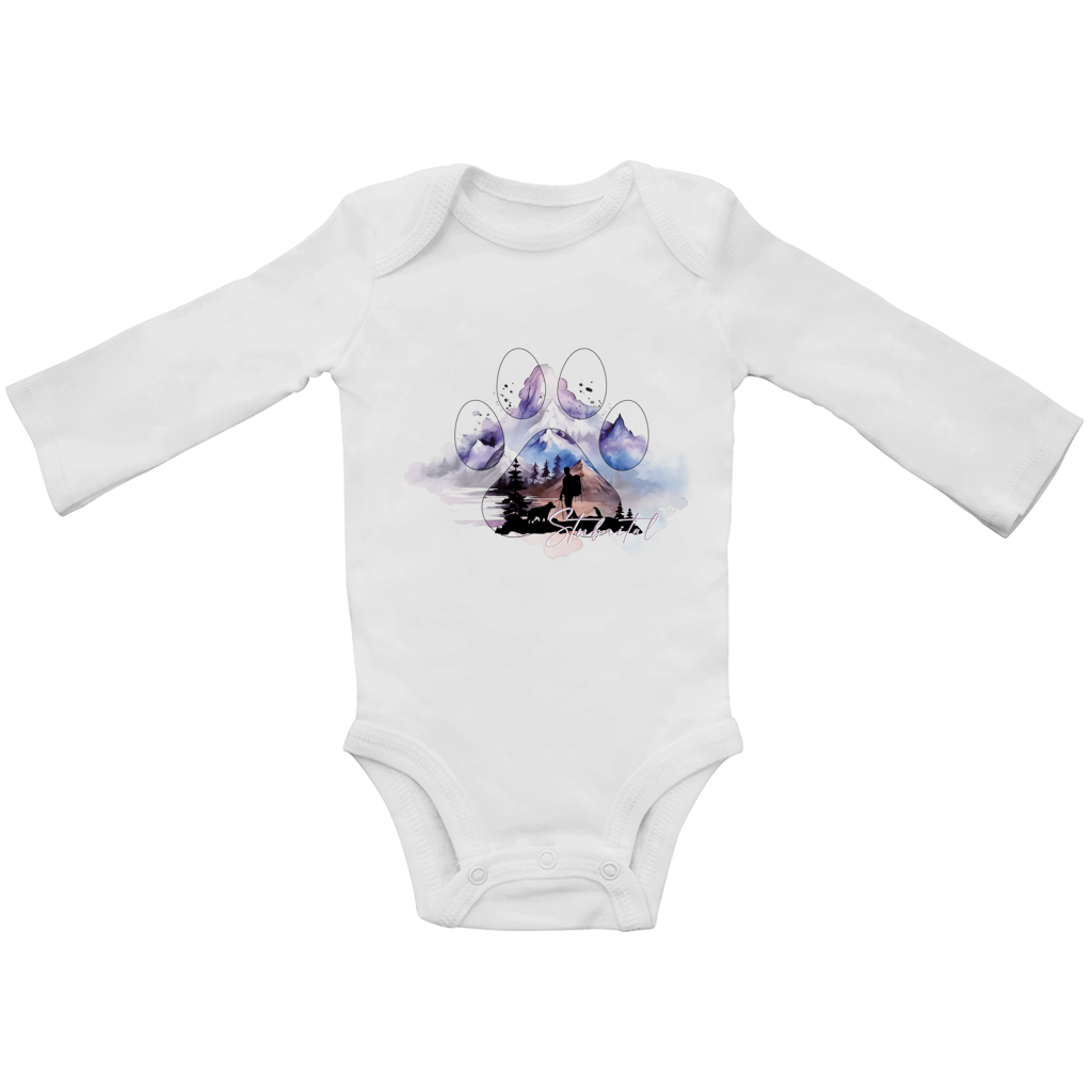 Baby Bio Bodysuite Langarm Pfote Stubaital 1
