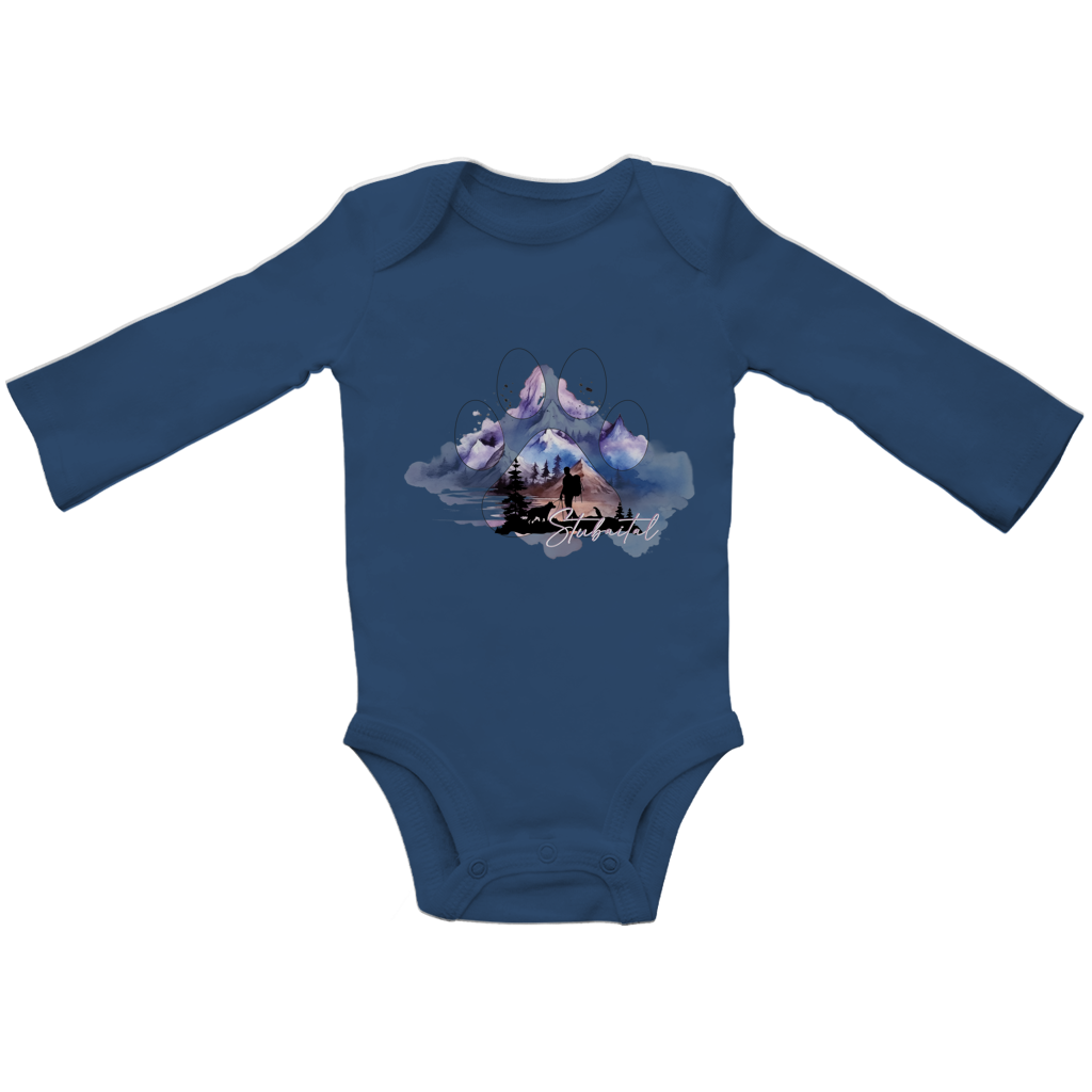 Baby Bio Bodysuite Langarm Pfote Stubaital 1