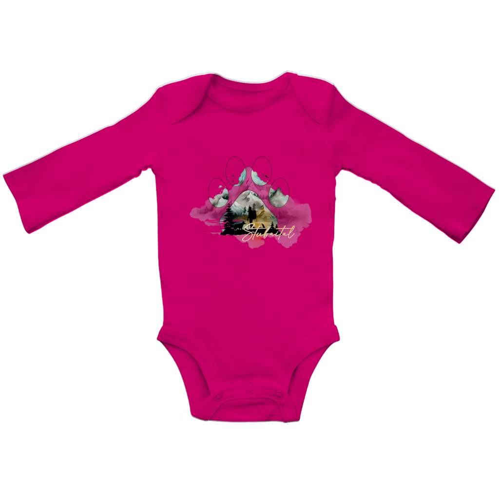 Baby Bio Bodysuite Langarm Pfote Stubaital 2