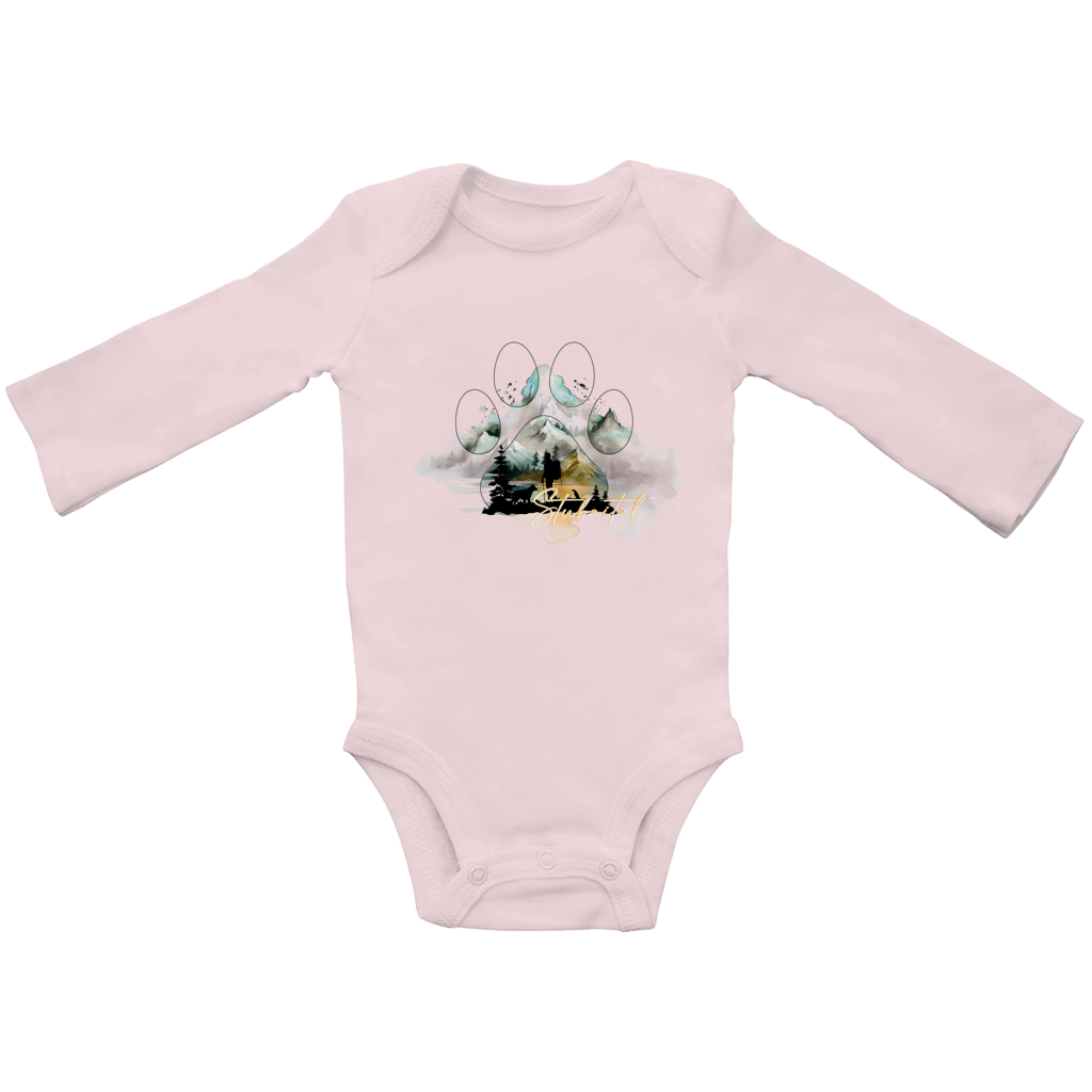 Baby Bio Bodysuite Langarm Pfote Stubaital 2