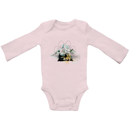 Baby Bio Bodysuite Langarm Pfote Stubaital 2
