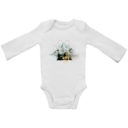 Baby Bio Bodysuite Langarm Pfote Stubaital 2