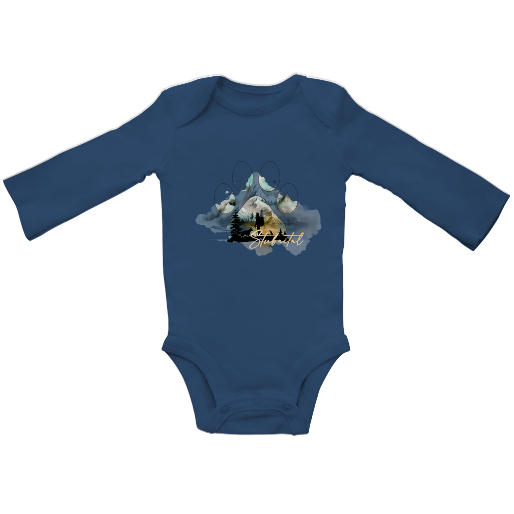 Baby Bio Bodysuite Langarm Pfote Stubaital 2