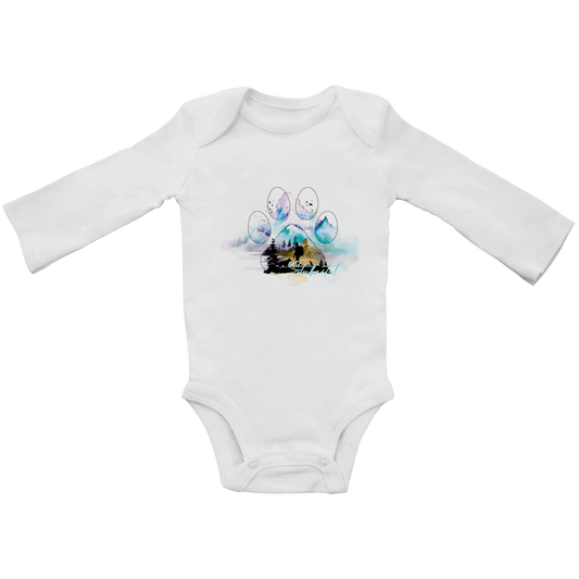 Baby Bio Bodysuite Langarm Pfote Stubaital 3