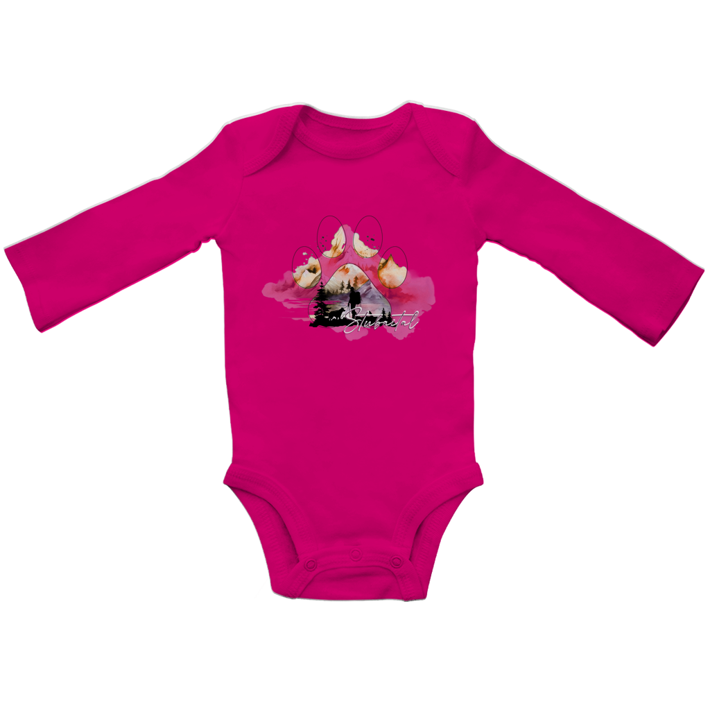 Baby Bio Bodysuite Langarm Pfote Stubaital 4