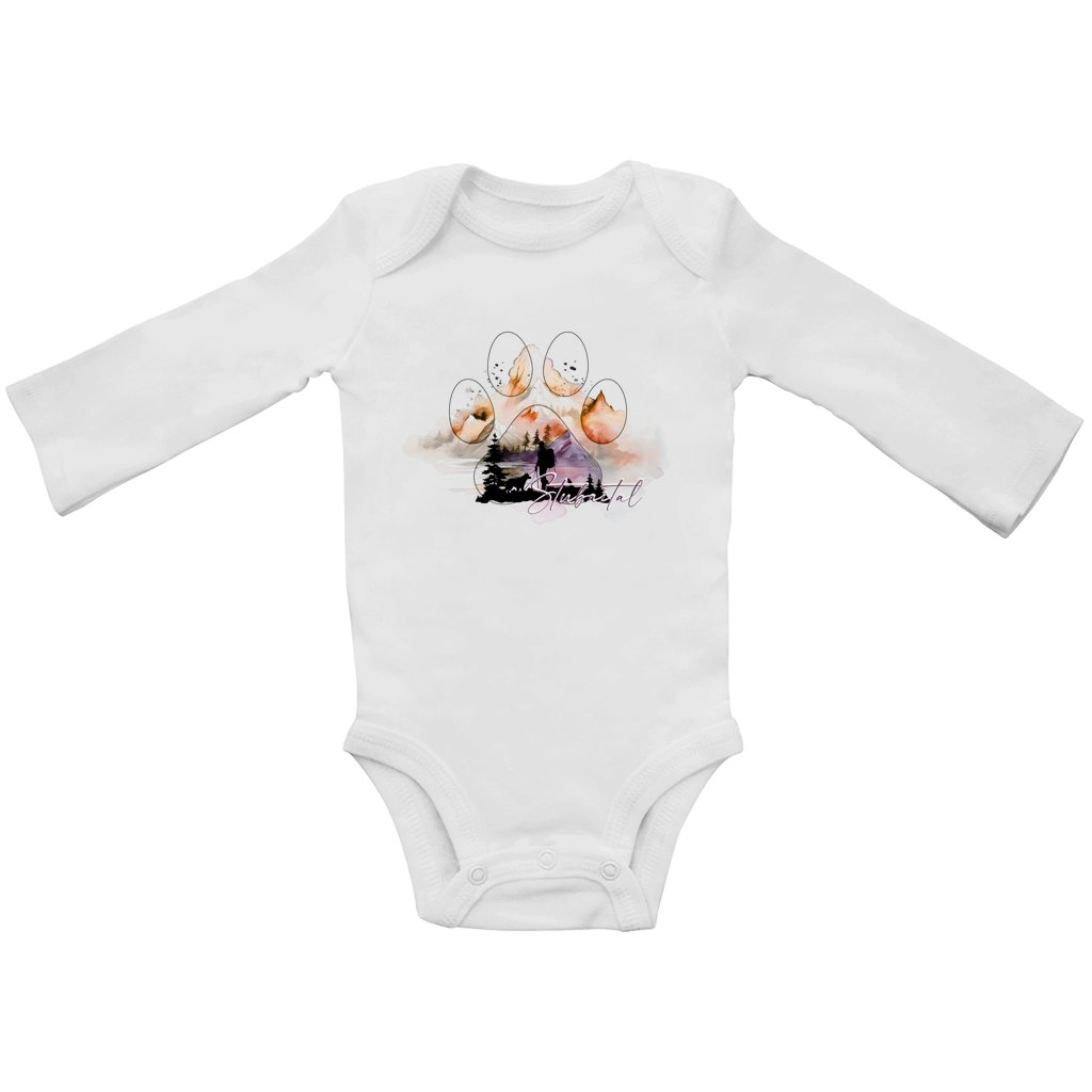 Baby Bio Bodysuite Langarm Pfote Stubaital 4