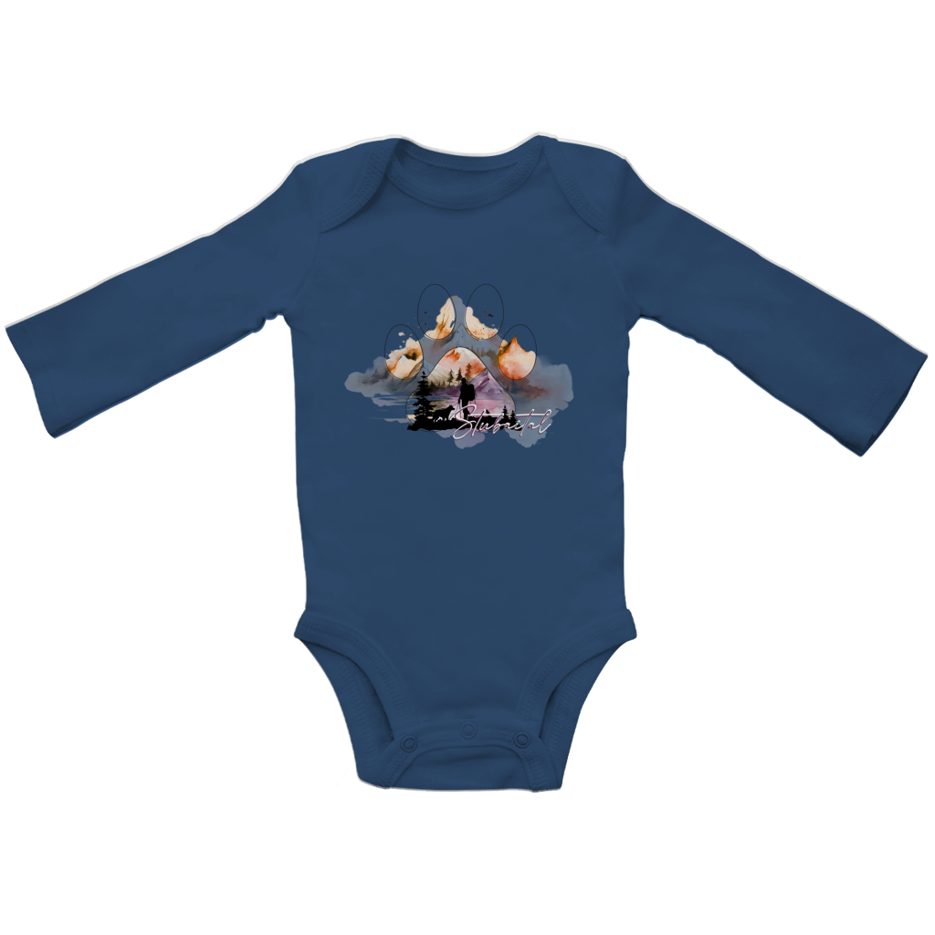 Baby Bio Bodysuite Langarm Pfote Stubaital 4