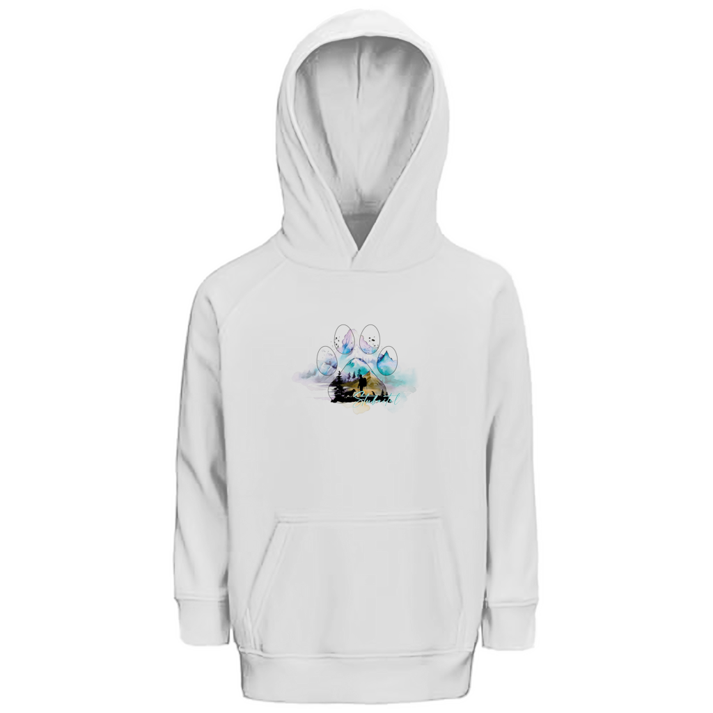 Kinder Premium Bio Hoodie Pfote Stubaital 3