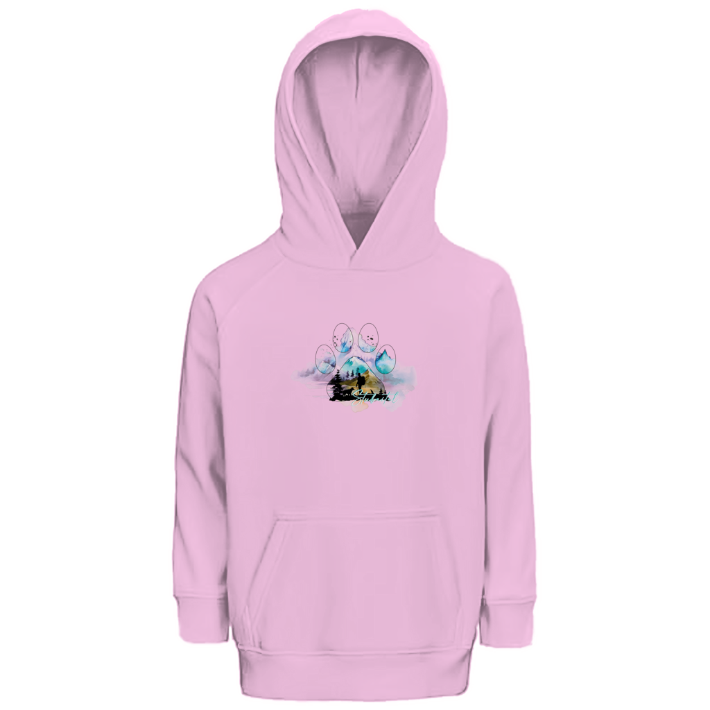 Kinder Premium Bio Hoodie Pfote Stubaital 3