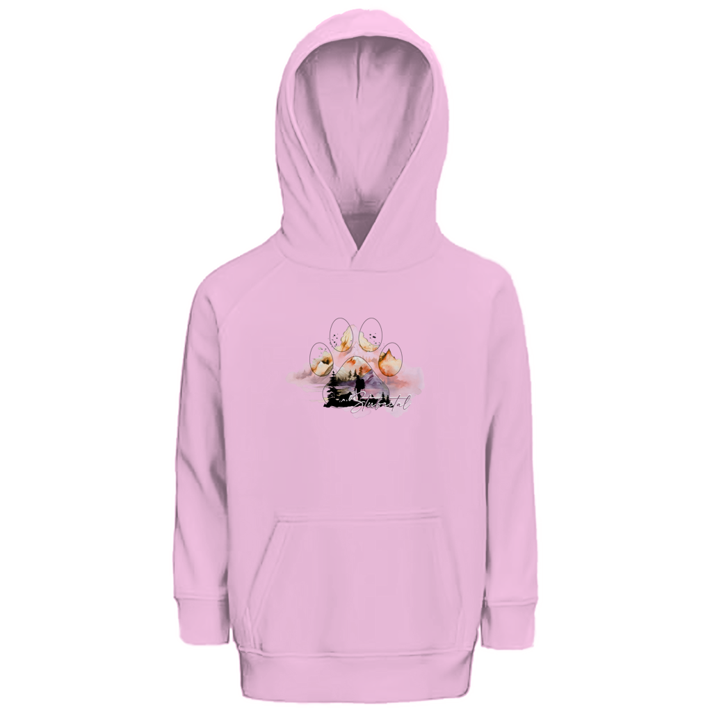 Kinder Premium Bio Hoodie Pfote Stubaital 4
