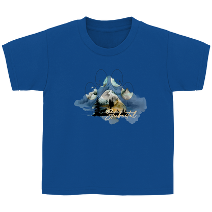 Kinder Basic T-Shirt Pfote Stubaital 2