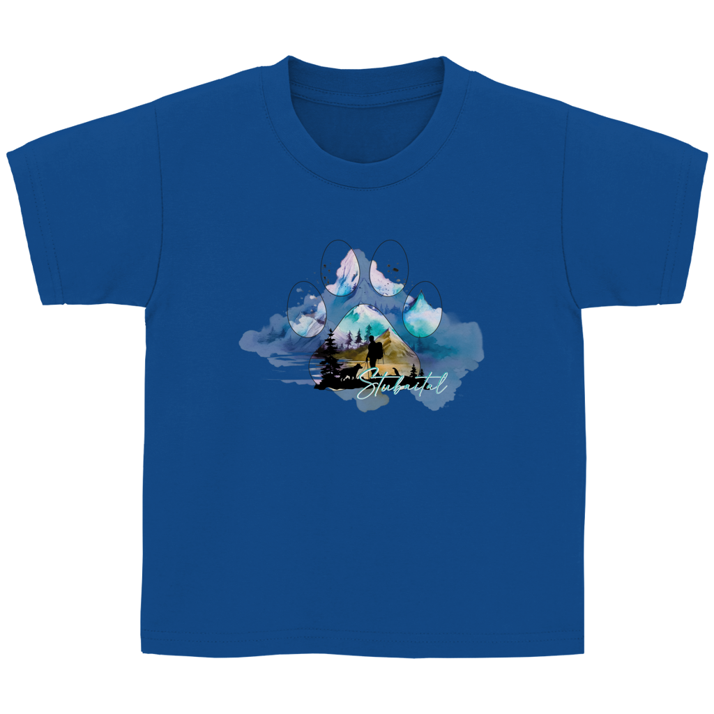 Kinder Basic T-Shirt Pfote Stubaital 3