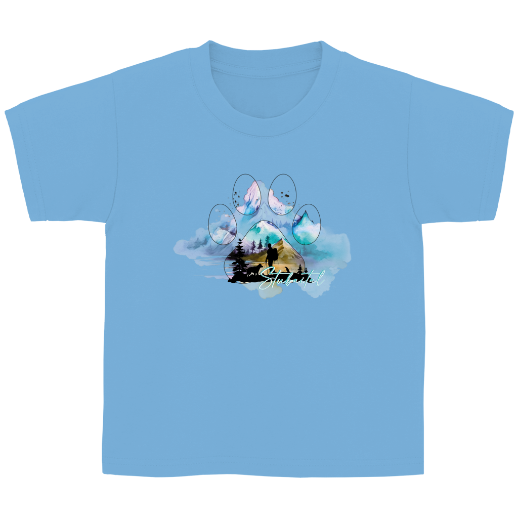 Kinder Basic T-Shirt Pfote Stubaital 3