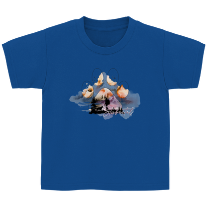Kinder Basic T-Shirt Pfote Stubaital 4