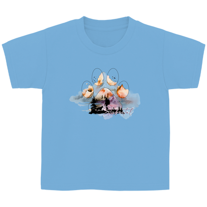 Kinder Basic T-Shirt Pfote Stubaital 4