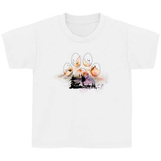 Kinder Basic T-Shirt Pfote Stubaital 4
