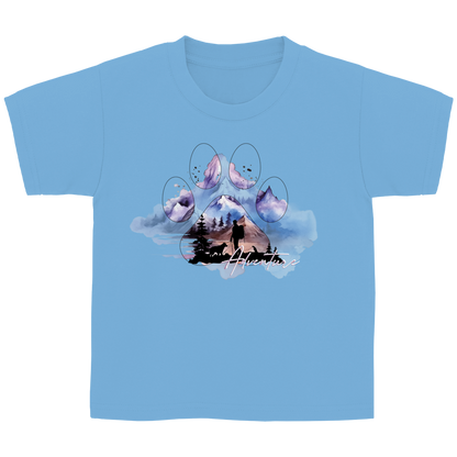 Kinder Basic T-Shirt Pfote Adventure 1