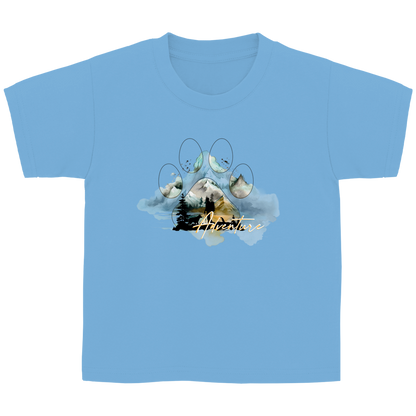 Kinder Basic T-Shirt Pfote Adventure 2