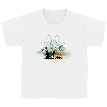 Kinder Basic T-Shirt Pfote Adventure 2
