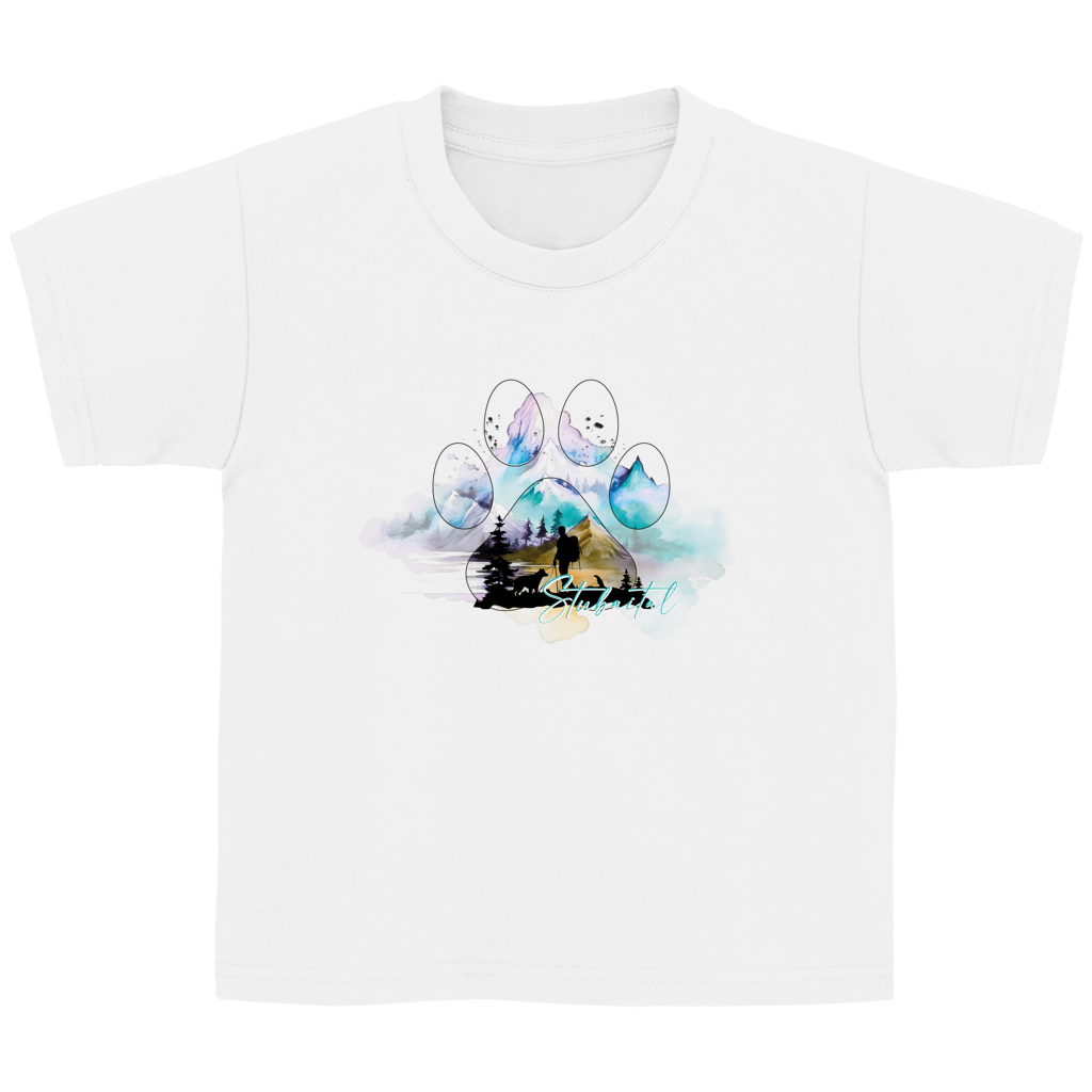 Kinder Basic T-Shirt Pfote Adventure 3