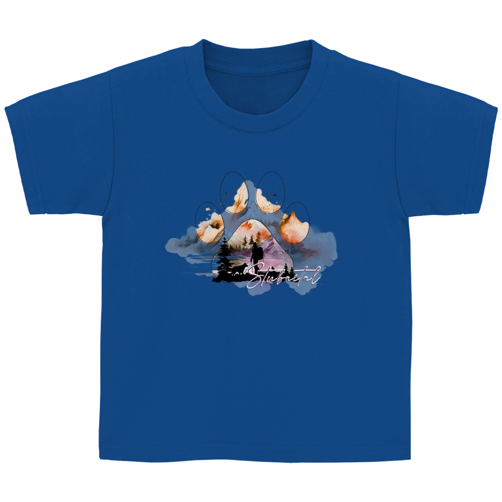 Kinder Basic T-Shirt Pfote Adventure 4