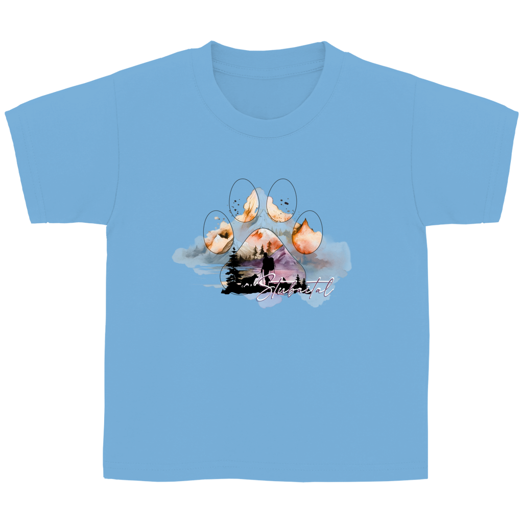 Kinder Basic T-Shirt Pfote Adventure 4